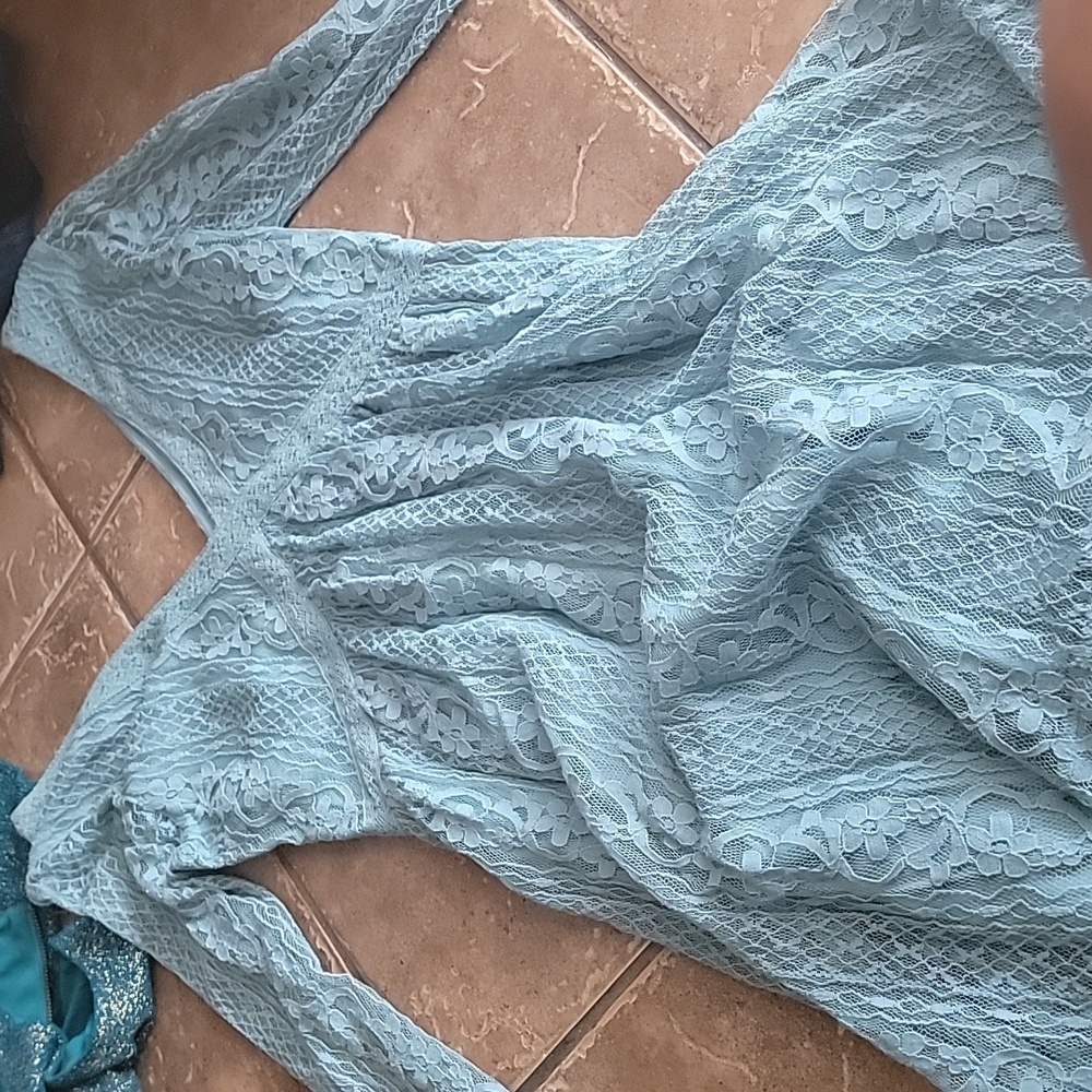 Teal Dress